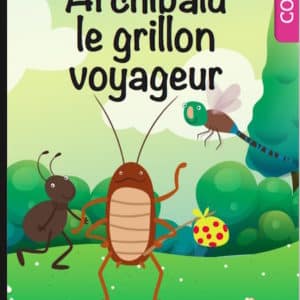 Livre personnalisé Archibald le grillon grand format recueil d'histoires