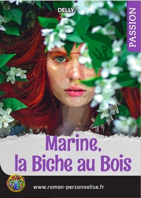 livre personnalisé passion/amour/sentiments La biche au bois personnalisé pour Marine