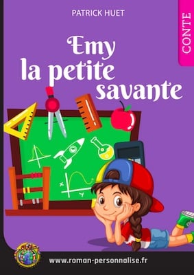 livre personnalisé enfant Clémentine la petite savante personnalisé pour Emy