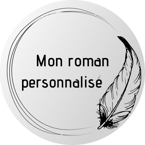 Logo mon roman personnalisé